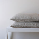 Natural French Linen Pillowcase Pair