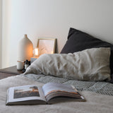 Natural French Linen Pillowcase Pair