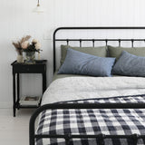 Denim French Linen Pillowcase Pair