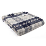 Navy Bannockbane Tartan Throw