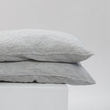 Pinstripe Pillowcase Pair - Sunday Linen